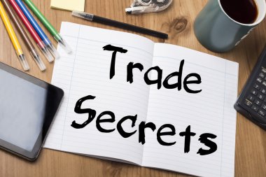 Ticaret sırları - Not Defteri ile metin
