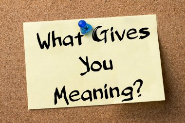 Anlam kapıldın? -Yapışkanlı etiket tutturulmuş Bülteni domuz üzerinde