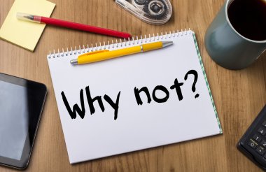 Neden olmasın? -Not Defteri ile metin