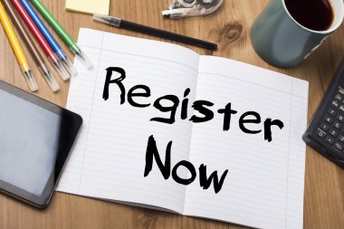 Üye olun - Not Defteri ile metin