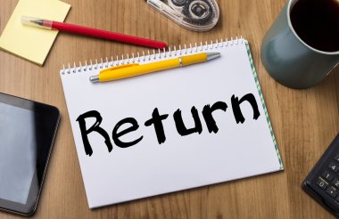 Dönmek - metin ile Pad Not