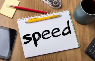 hız - Not Defteri ile metin