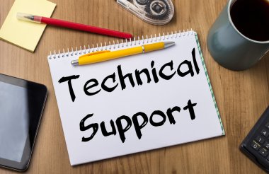 Teknik destek - Not Defteri ile metin