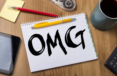 OMG - Not Defteri ile metin