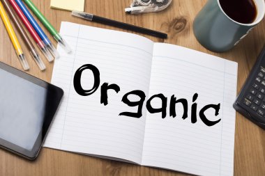 Organik - Not defteriyle metin