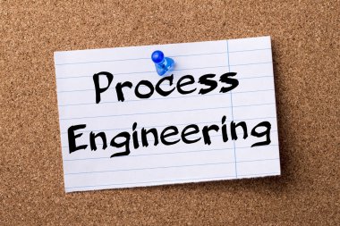 Mühendislik - ağlamış işlemek kağıt tutturulmuş bulletin board Not