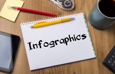 Infographics - Not Defteri ile metin