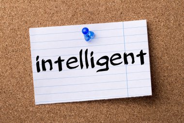 Akıllı - kağıt bulletin board tutturulmuş Not ağlamış