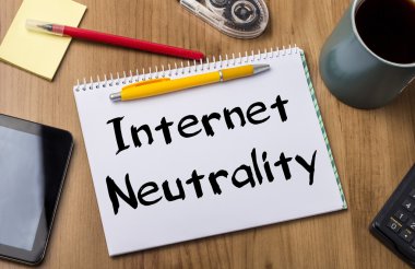 Internet tarafsızlık - Not Defteri ile metin