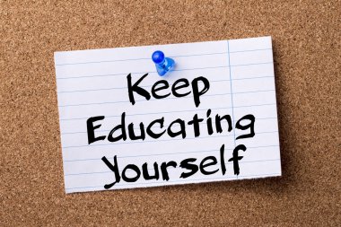 Eğitmek kendin (anahtar) - kağıt üzerinde boğa tutturulmuş kalçası Not tutmak