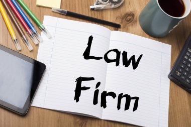 Hukuk Bürosu - Not Defteri ile metin