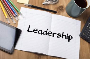 Liderlik - Not Defteri ile metin