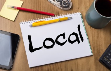 Yerel - Not Defteri ile metin