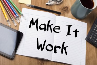 Not Pad metin ile çalışma - olun