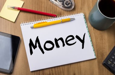 Para - Not Defteri ile metin