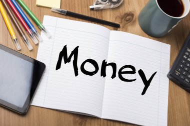 Para - Not Defteri ile metin