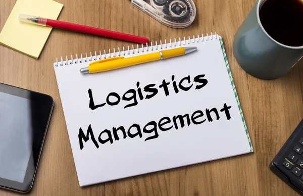 Logistics Management - Note Pad With Text