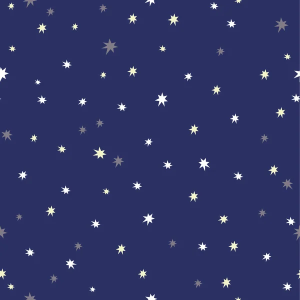 Fondo sin costuras con estrellas — Vector de stock