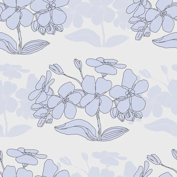 Floral seamless pattern — Stock Vector