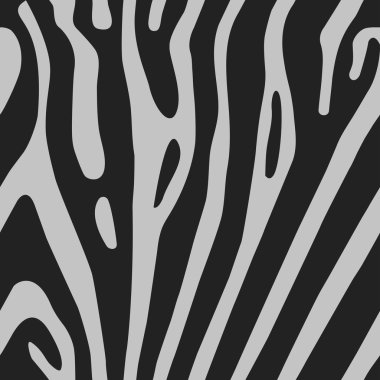 Zebra deri ile sorunsuz vektör arka plan