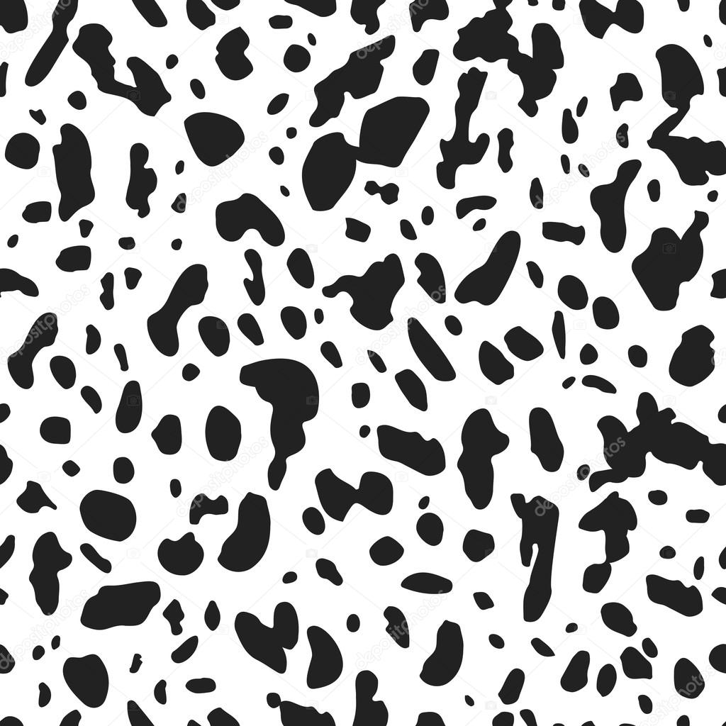 Seamless background with Dalmatian skin