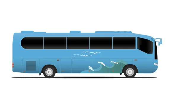 Reisebus — Stockvektor