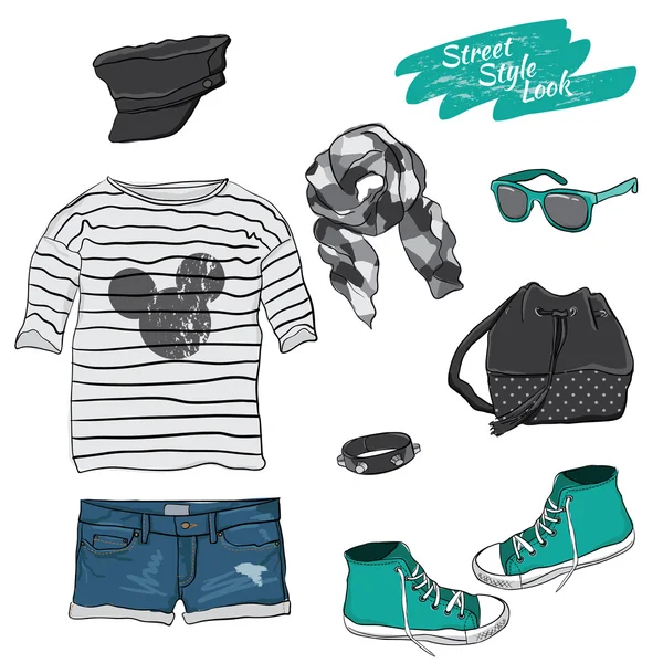 Teenager summer set of clothes