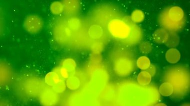 Güzel yeşil bokeh.