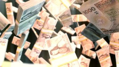 Soyut CGI hareket grafikleri