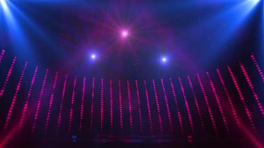 Gece bir stop lambası