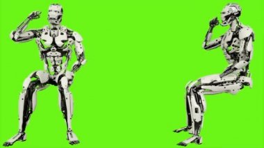 Çizgi film karakteri çizimi.