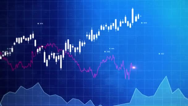 Histogram. Materiał wysokiej jakości — Wideo stockowe