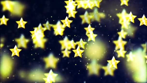 Gökyüzü yıldızlarla dolu. — Stok video