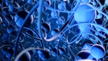 Bir basketbol maçının yakın çekimi.