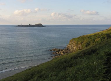 Deniz Burnu Mavi Gökyüzü Seyahat Yat Yansıması