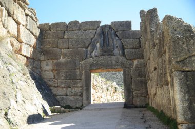 Yunanistan, Mycenae 'deki Aslan Kapısı 