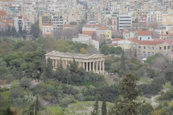 Храм Гефеста и древней Агоры Афинской, Греция — стоковое фото