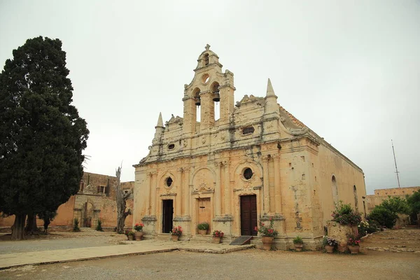 Heroic Monastery of Arcadia, Crete, Greece — Stock Photo, Image