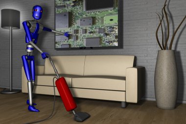 3d bir robot