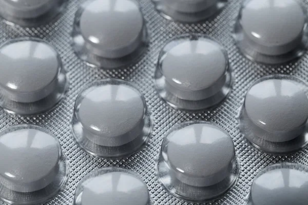 Pijnstillers tabletten sluiten — Stockfoto