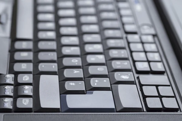 Un teclado portátil — Foto de Stock