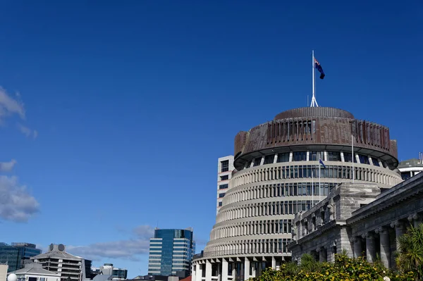 Wellington Hoofdstad Van Nieuw Zeeland Herbergt Parlementsgebouwen — Stockfoto
