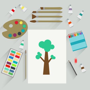 sanatçının işyeri