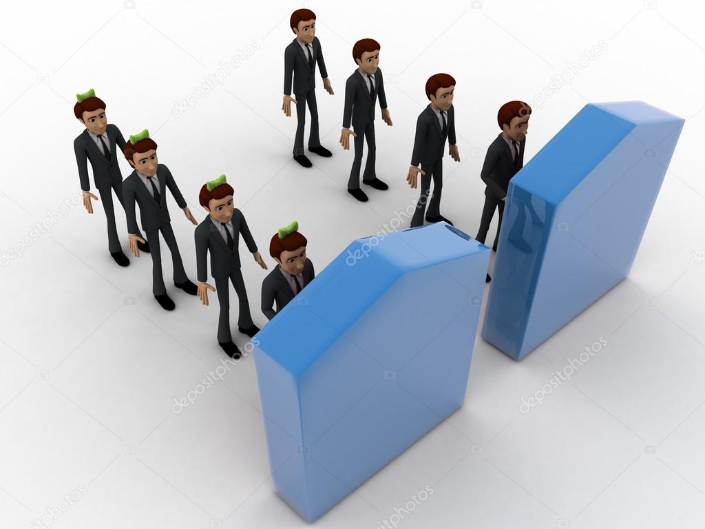 http://st2.depositphotos.com/5316746/8260/i/950/depositphotos_82606578-stock-photo-3d-men-in-two-queue.jpg