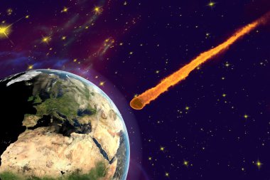 Asteroid Dünya'ya yaklaşıyor