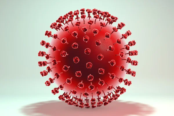 Illustratie van Zika-virus — Stockfoto