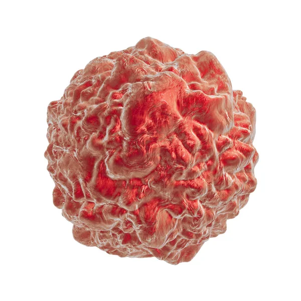 Células Tumorales Cancerosas Ilustración — Foto de Stock