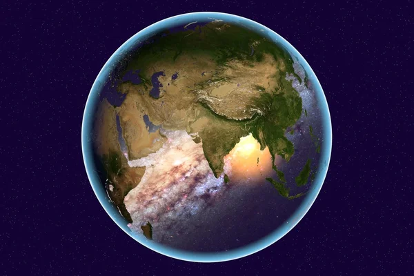 L'Inde depuis l'espace — Photo