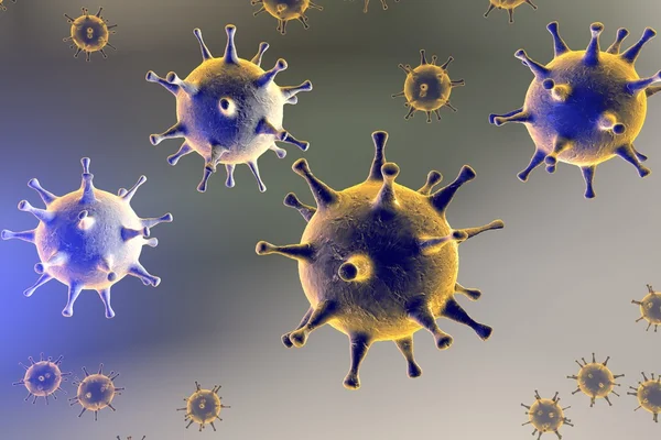 Virusul Herpes — Fotografie, imagine de stoc