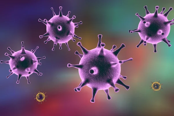 Virus dell'herpes — Foto Stock